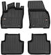 Frogum Set of Front and Rear Mats 4pcs for Audi Q3 2018-2023 Black