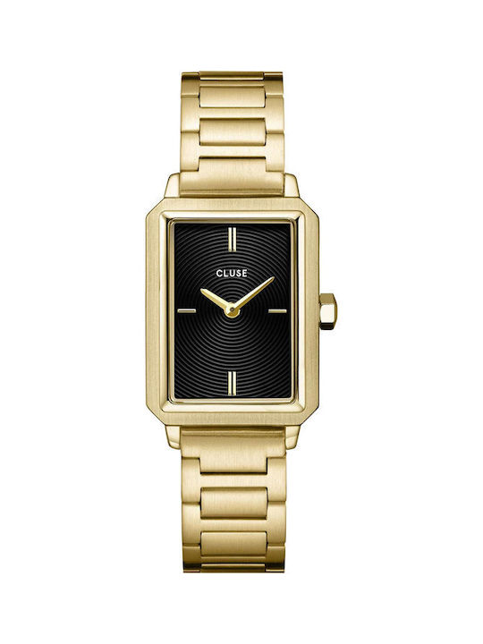 Cluse Fluette Uhr mit Gold Metallarmband