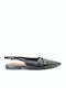 Hermine Women's Ballerina Shoes Slingback Black