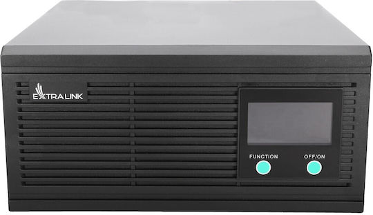 Extralink Piorun Invertoare Unda Sinusoidală Pură Putere 2000W Cu Tensiune De Intrare 24V Cu O Singură Fază EX.31148