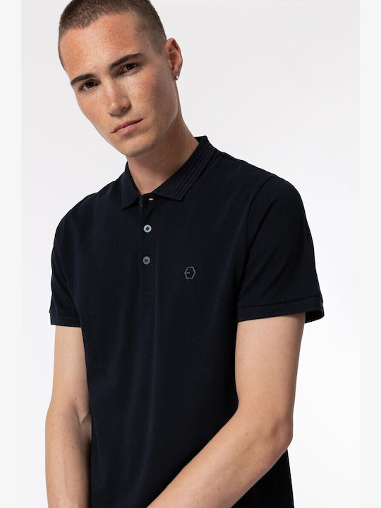 Polo Short Sleeve Blouse Blue