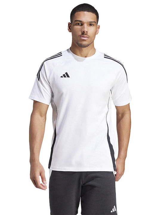 Adidas Tiro 24 Herren Sport T-Shirt Kurzarm Weiß