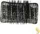 Eurostil Ρόλεϊ 40mm σε Μαύρο Χρώμα 6τμχ