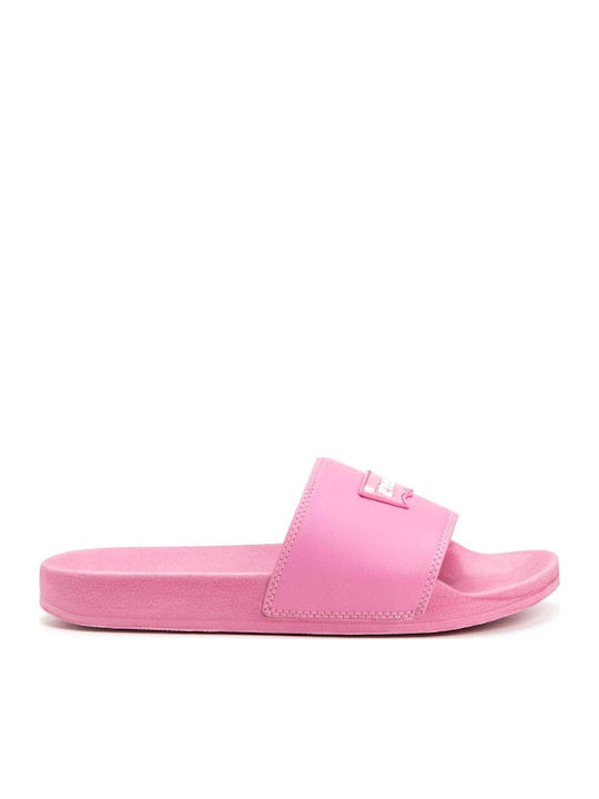 June Batwing Slides σε Ροζ Χρώμα