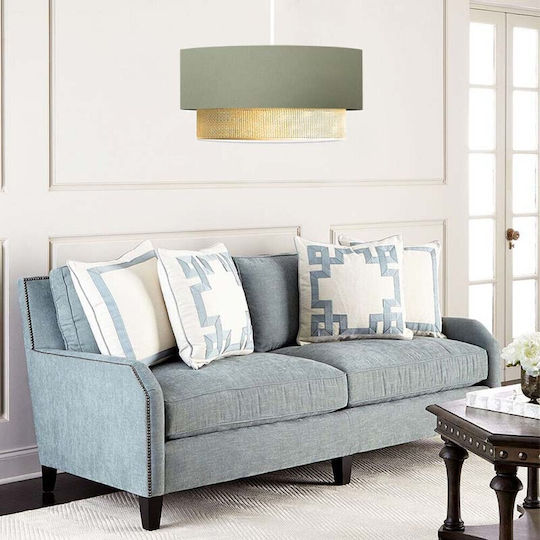 Megapap Lucifer Pendant Light Green with Socket E27 30x15x70cm