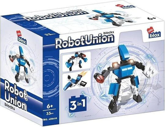 Alleblox Τουβλάκια 3in1 Robot Union για 6+ Ετών 33τμχ