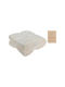 Koopman Ριχτάρι Διθέσιου Καναπέ Fleece 180x230εκ. Λευκό Του Πάγου 41060-00---2