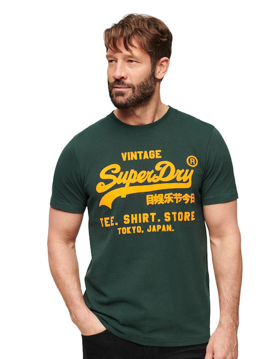 Superdry Neon Vl T-shirt Green