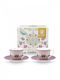 PiP Studio Lily & Lotus Tasse Espresso aus Porzellan Mehrfarbig 120ml