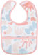 Baby Jem Waterproof Bib Fabric with Pocket Pink