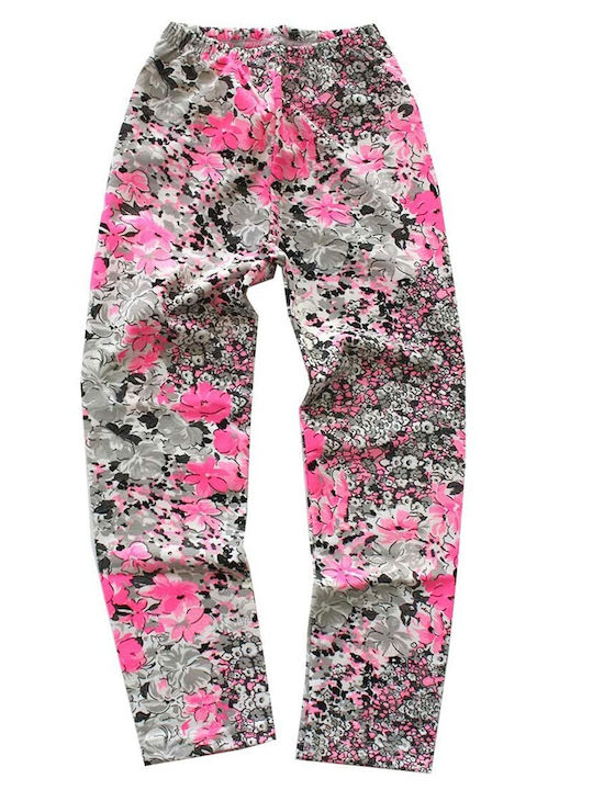 Salomea Kids Long Legging Floral Gray