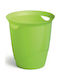 Durable Office Plastic Waste Bin 16lt Green