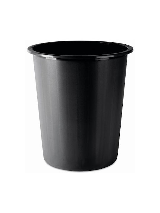 Donau Office Waste Bin Black