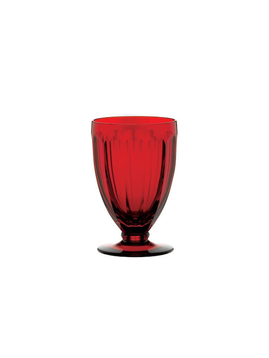 Glass Water made of Crystal in Red Color 1pcs