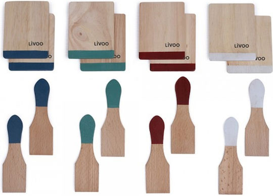 Livoo Spatulas and Raclette Boards Grill Accessories Set 16τμχ