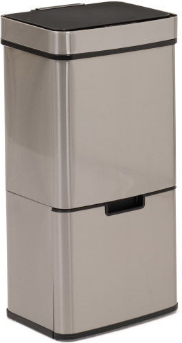 Idomya Inox Mülleimer Grau 72lt Idomya Inox Mülleimer Grau 72lt