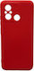 SiiPro Soft Back Cover Silicone 2mm Red (Redmi 12C)
