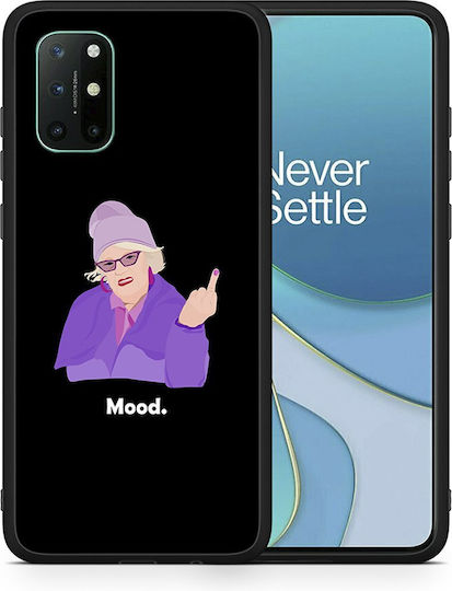Smartfits Grandma Mood Black Back Cover Μαύρο (OnePlus 8T)