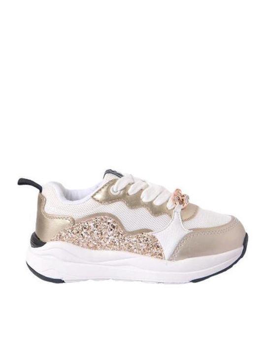 Kids Sneakers Gold