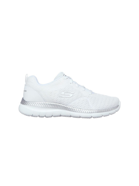 Skechers Path Γυναικεία Sneakers Λευκά