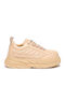 Γυναικεία Sneakers Μπεζ