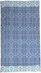 Ble Resort Collection Πετσέτα Θαλάσσης Βαμβακερή Μπλε 180x100εκ.