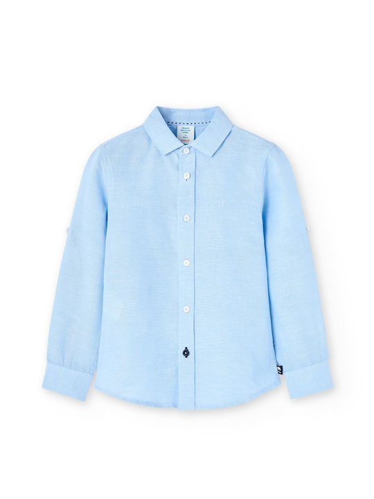 Boboli Kids Shirt Light Blue