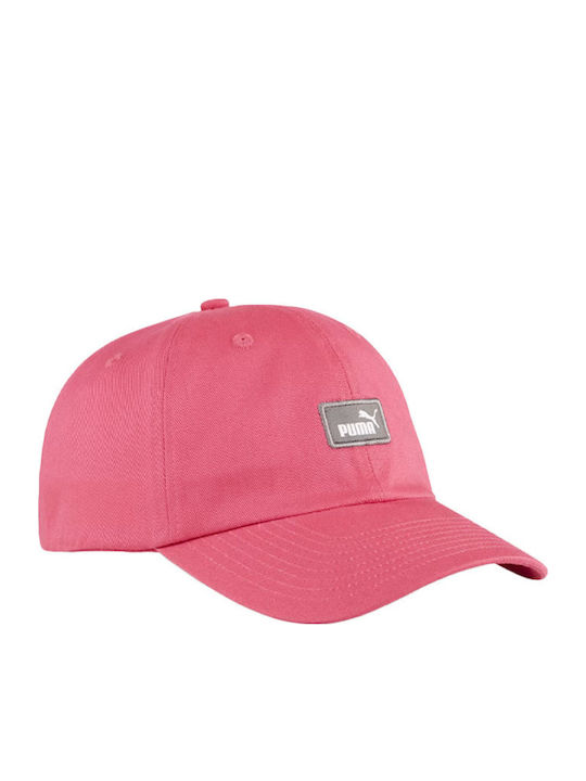PUMA Παιδικό Καπέλο Jockey Υφασμάτινο Essentials Φούξια