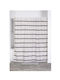 Atmosphera Manureva Stripes Fabric Shower Curtain 180x200cm Stripes
