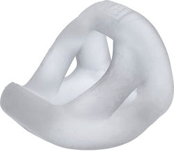 Hunkyjunk Slingshot Teardrop Inel Cocoș și testicule Silicon Transparent 3120-6920