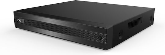 TVT TD-3004H1-4P-B1-B Καταγραφικό NVR 4 Καναλιών με Ανάλυση Full HD+