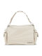 Leather Women's Bag Shoulder Beige