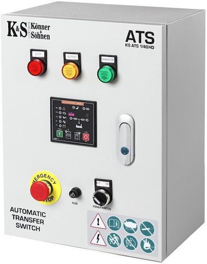 KS ATS 1/40HD Panou De Comutare Automată (230V/40A)