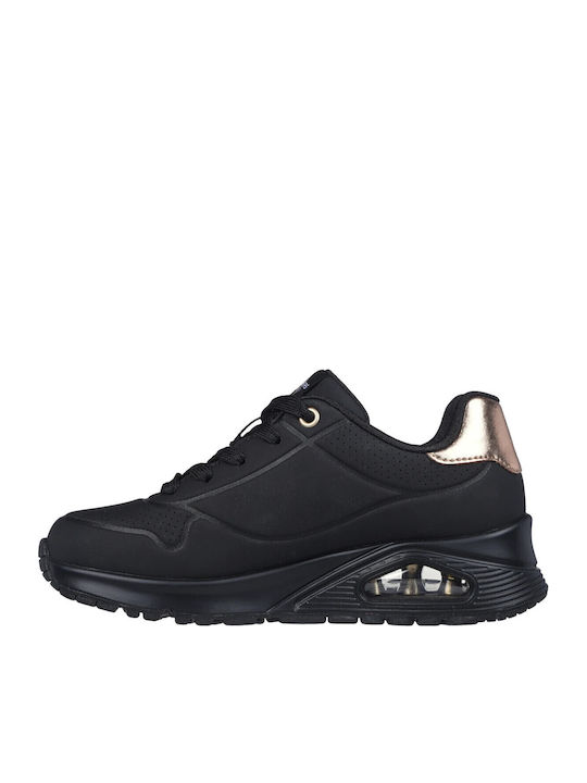 Skechers Uno Gen1 Shimmer Away Черни Детски Маратонки