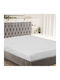 SpitiBazaar Σεντόνι Υπέρδιπλο με Λάστιχο 160x200+30εκ. Λευκό