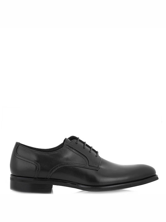 Renato Garini Men's Leather Dress Shoes Black