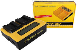 Patona Încărcător Dublu De Baterii Lcd Usb Comp...