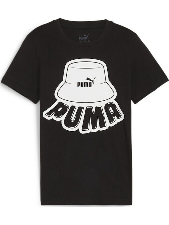 PUMA Παιδικό T-shirt Puma Black Graphic