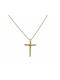 Femeiesc Aur Cruce 14K