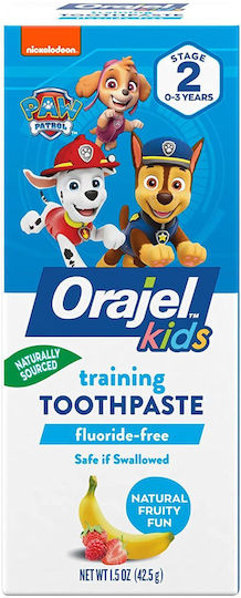 Paw Patrol Pastă De Dinți Pentru Bebeluși 0m+ Fără Fluor 42.5gr