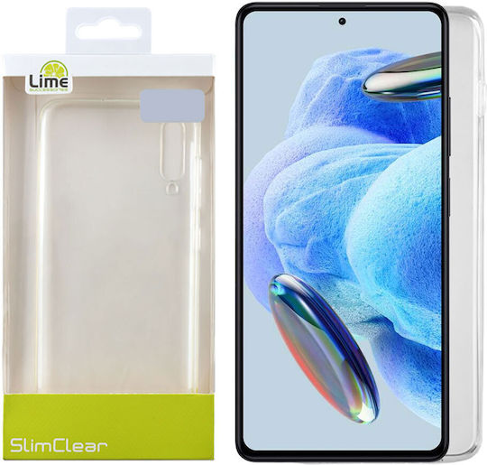 Lime Slimclear Umschlag Rückseite Silikon Grün (Redmi Note 13 5G -> Redmi Note 13 5G)