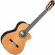 Alhambra 5p Cutaway Electro-Classical Guitar Red