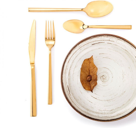 SP Tableware Besteckset Edelstahl Gold 24Stück