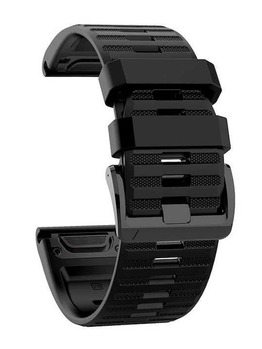 KOSTELO Rubber Strap Black 26mm