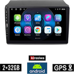 Kirosiwa Car-Audiosystem für Citroen Pullover 2006-2014 (Bluetooth/USB/WiFi/GPS) mit Touchscreen 9"