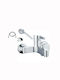 Bormann Elite Mischung Bade- / Duscharmatur Badewanne Silber
