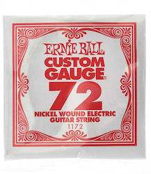 Ernie Ball Corzi Pentru Chitară Electrică Monă Nichel Wound 72" Ernie Ball Corzi Pentru Chitară Electrică Monă Nichel Wound 72"
