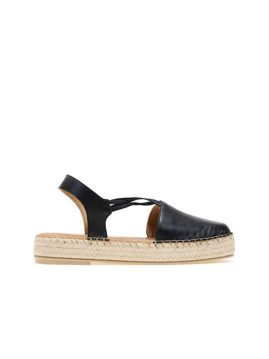 Ragazza Women's Leather Espadrilles Black