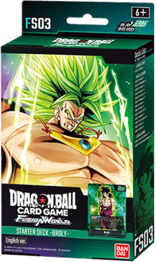 Namco - Bandai Broly Dragon Ball Fusion-Welt Starter / Strukturdeck (EN)