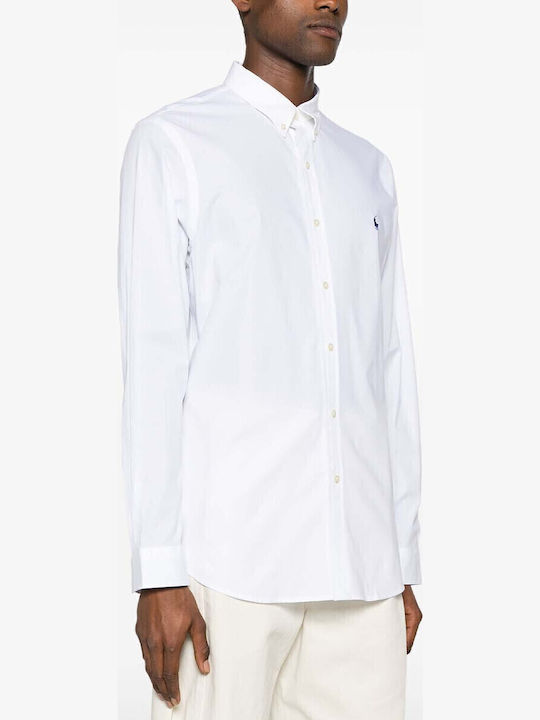Ralph Lauren Long-sleeved Cotton Shirt White